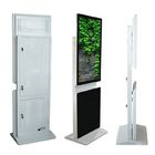 360 Degree Rotating Kiosk Display 400 Nits With Built In Ventilation System