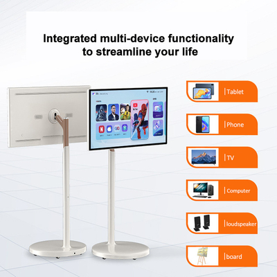 VETO 21.5/27/32 Inch Portable Touch Screen TV 350cd/M2 AC100-240V การสัมผัสความจุ
