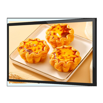หน้าจอโฆษณา LCD ร้านค้าภายใน 55 นิ้ว พร้อม Android Smart Touch Panel