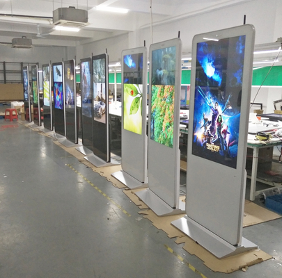 VETO เครื่องโฆษณาแนวตั้ง 55 นิ้ว หน้าจอ LCD ภายในห้อง