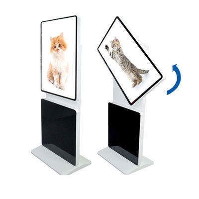 1080P Video / Audio Rotating LCD Touch Screen Kiosk , Interactive Touch Screen Kiosk