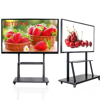 Interactive LCD Advertising Display Whiteboard Full Color 1516*940*100mm