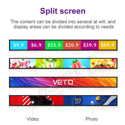 คุณภาพ 28 นิ้ว Lcd Display สําหรับสถานีรถโดยสาร 700 Cd / M2 HD ลงโฆษณา Video Player โรงงาน